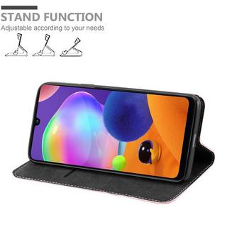 Cadorabo  Housse compatible avec Samsung Galaxy A31 - Coque de protection avec fermeture magnétique, fonction de support et compartiment pour carte 