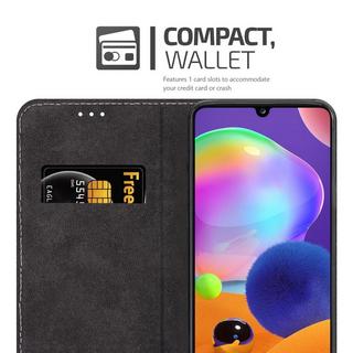 Cadorabo  Housse compatible avec Samsung Galaxy A31 - Coque de protection avec fermeture magnétique, fonction de support et compartiment pour carte 