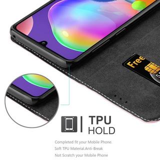 Cadorabo  Housse compatible avec Samsung Galaxy A31 - Coque de protection avec fermeture magnétique, fonction de support et compartiment pour carte 