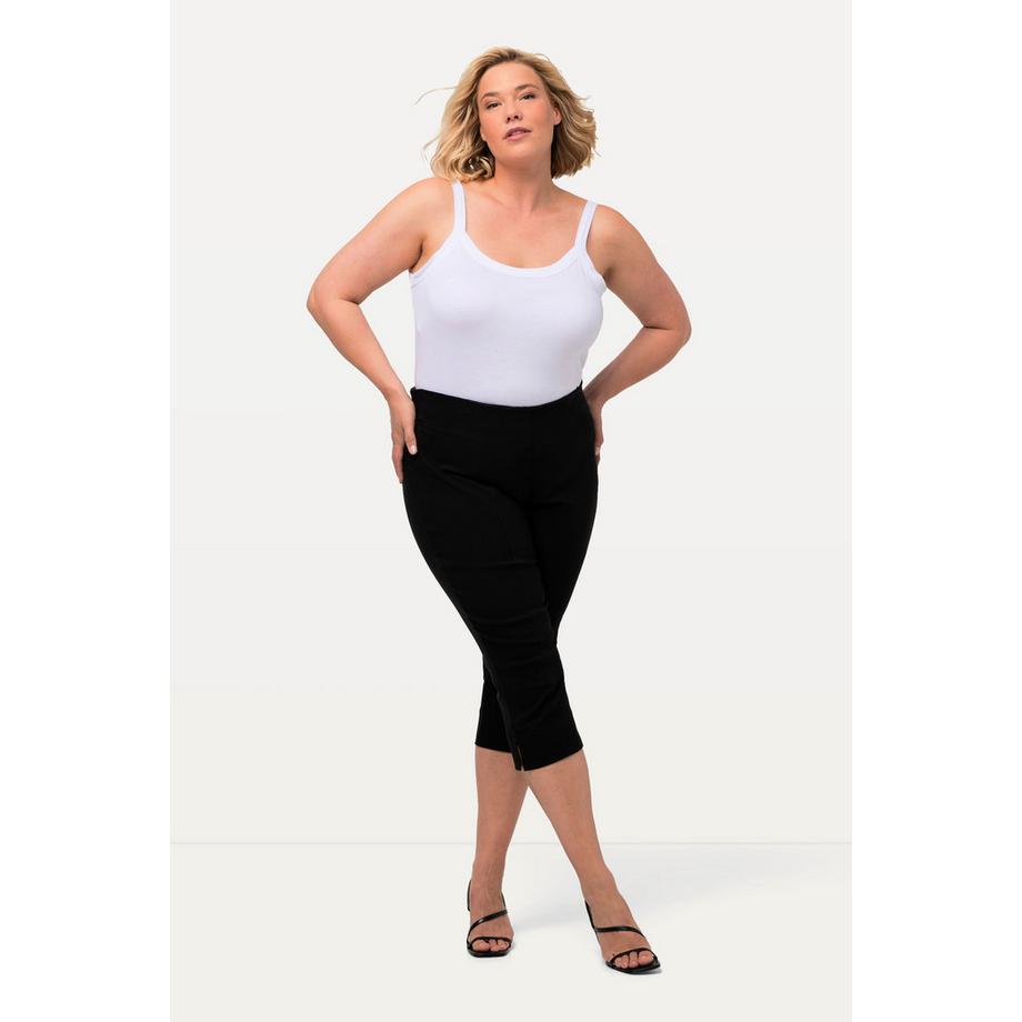 Ulla Popken Bengalin Capri Hochelastisch Gummibund  