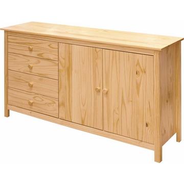 Sideboard Kiefer massiv natur