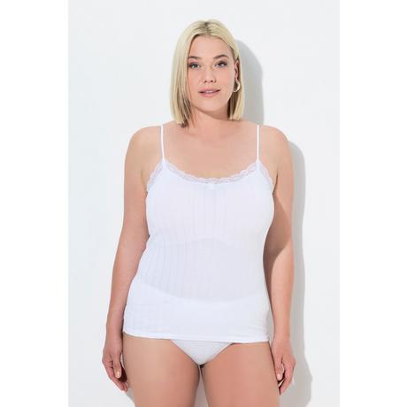 Ulla Popken Caraco Slim Fit Ajouré Fines Bretelles  