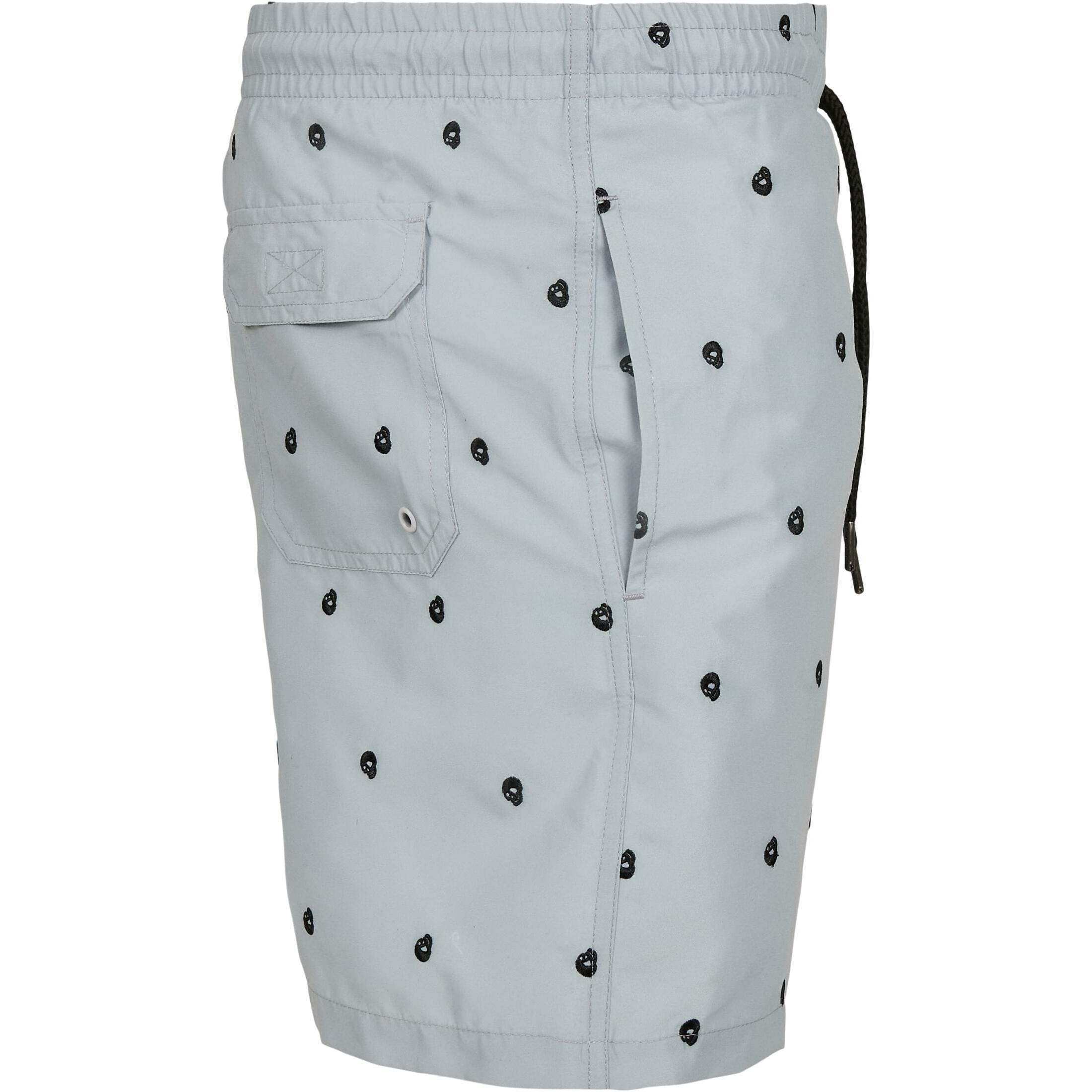 URBAN CLASSICS  bestickte badeshorts 