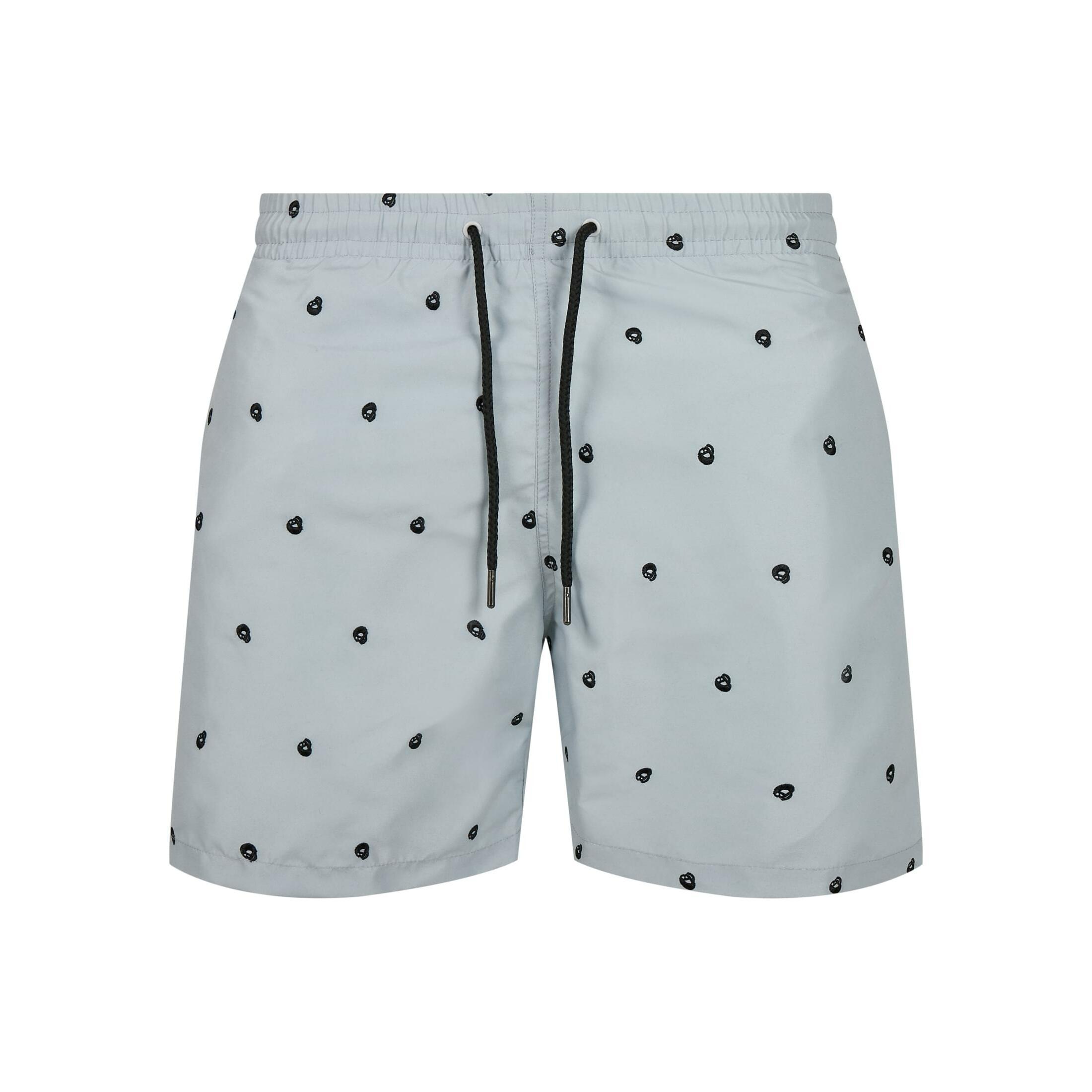 URBAN CLASSICS  bestickte badeshorts 