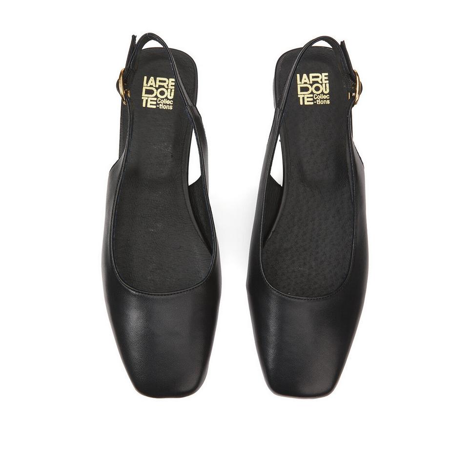 La Redoute Collections Ballerines Slingback en Cuir  