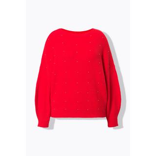 Studio Untold  Pullover, oversized, Zierperlen 