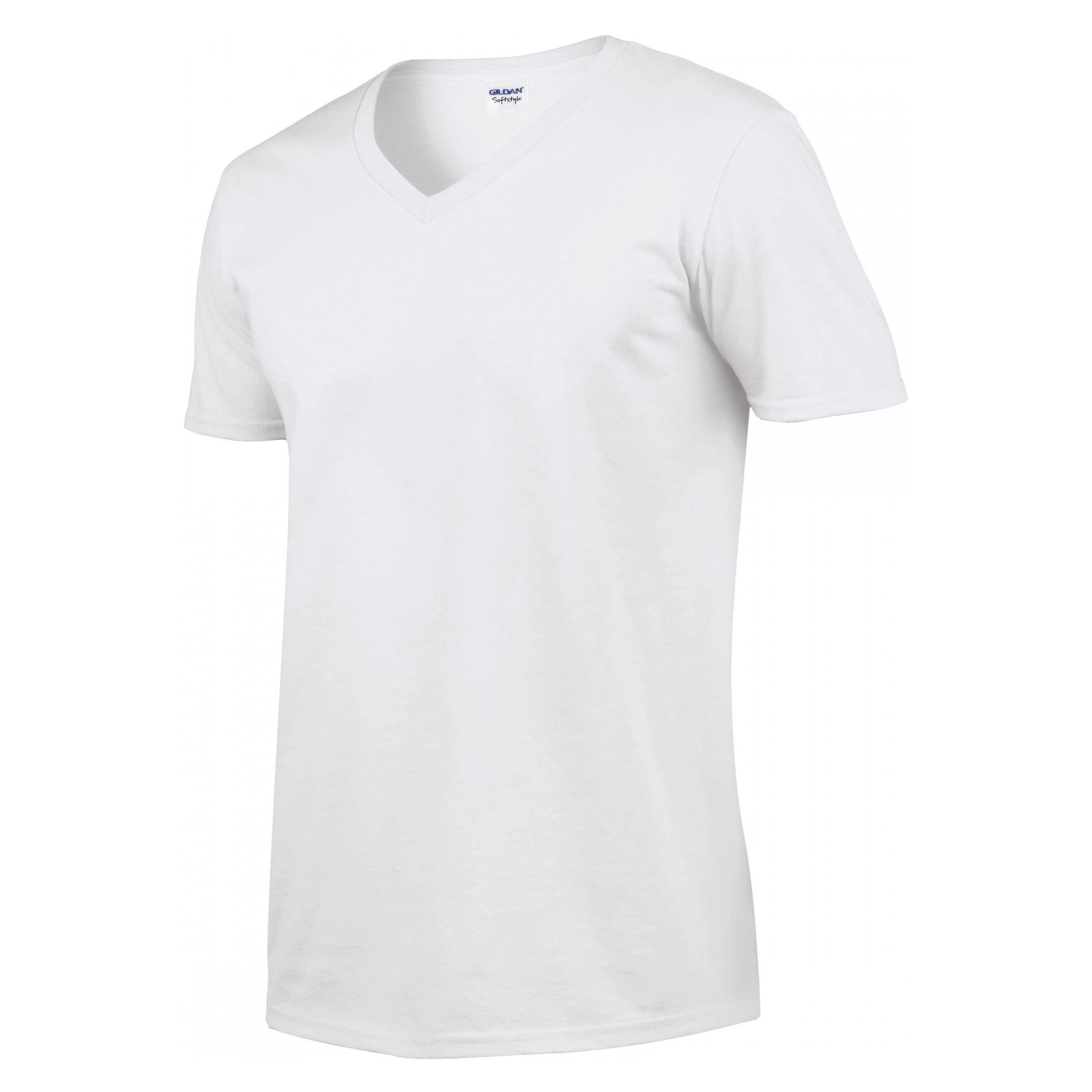 Gildan  t-shirt mit v-ausschnitt gidan softstye 