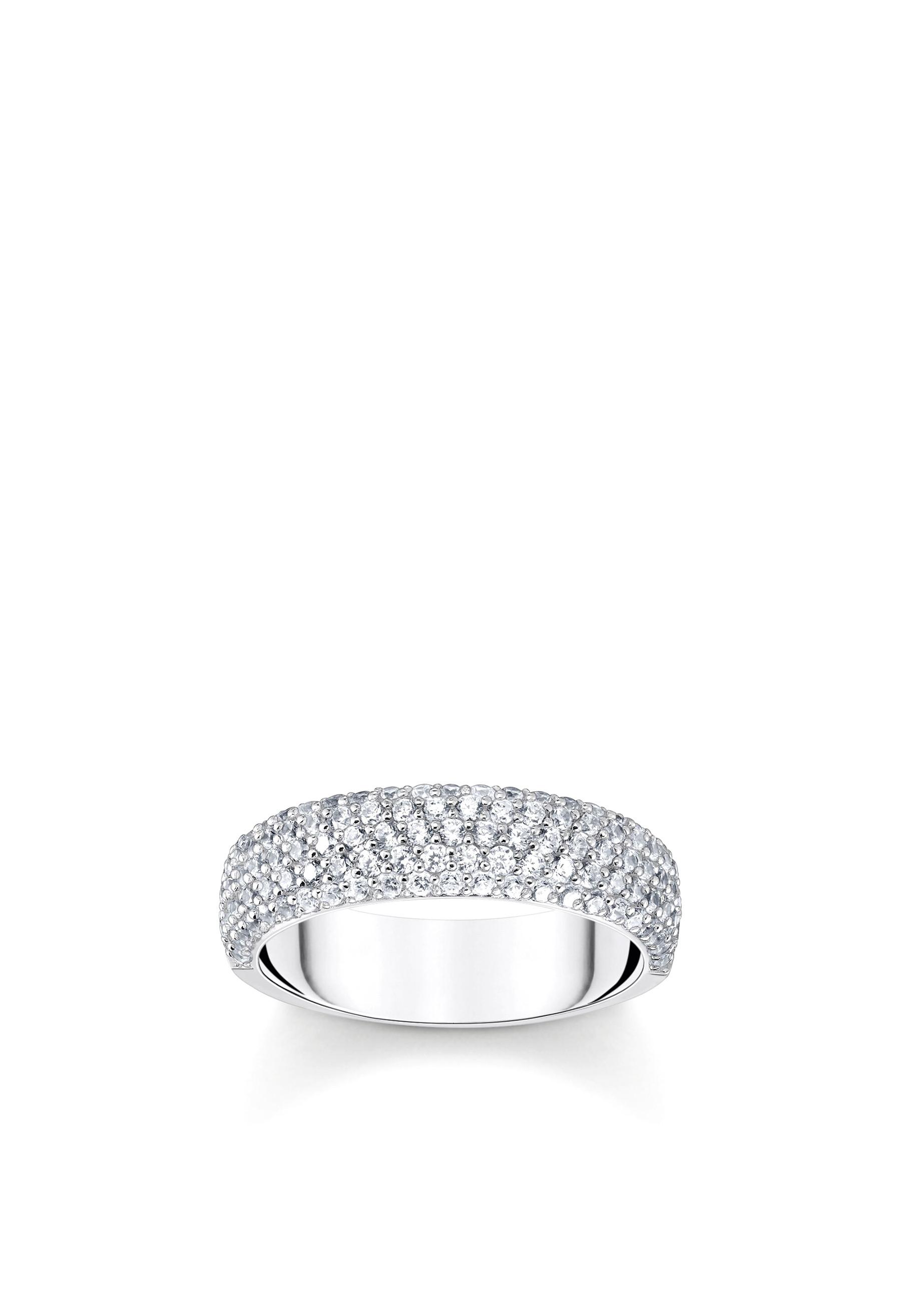 Thomas Sabo  Ring  Band Weiß Zirkonia 