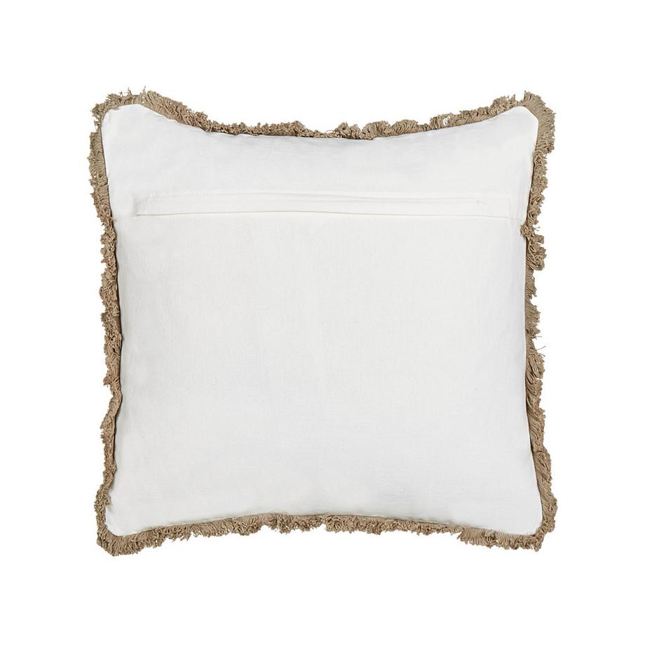 Beliani Lot de 2 coussins décoratifs en Coton Boho PSILOTALES  