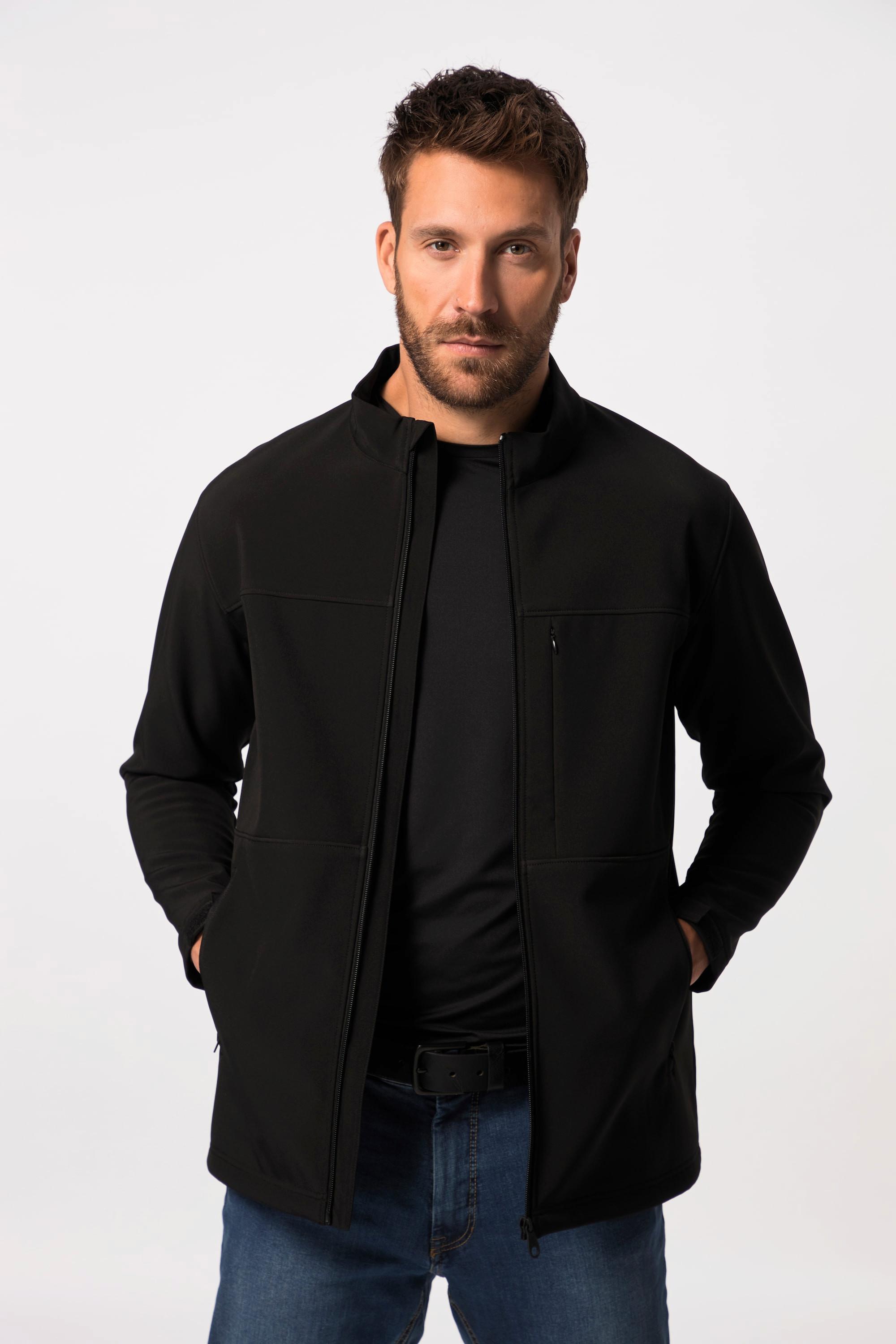 JP1880  Softshell-Jacke FLEXNAMIC®, Stehkragen, viele Taschen 