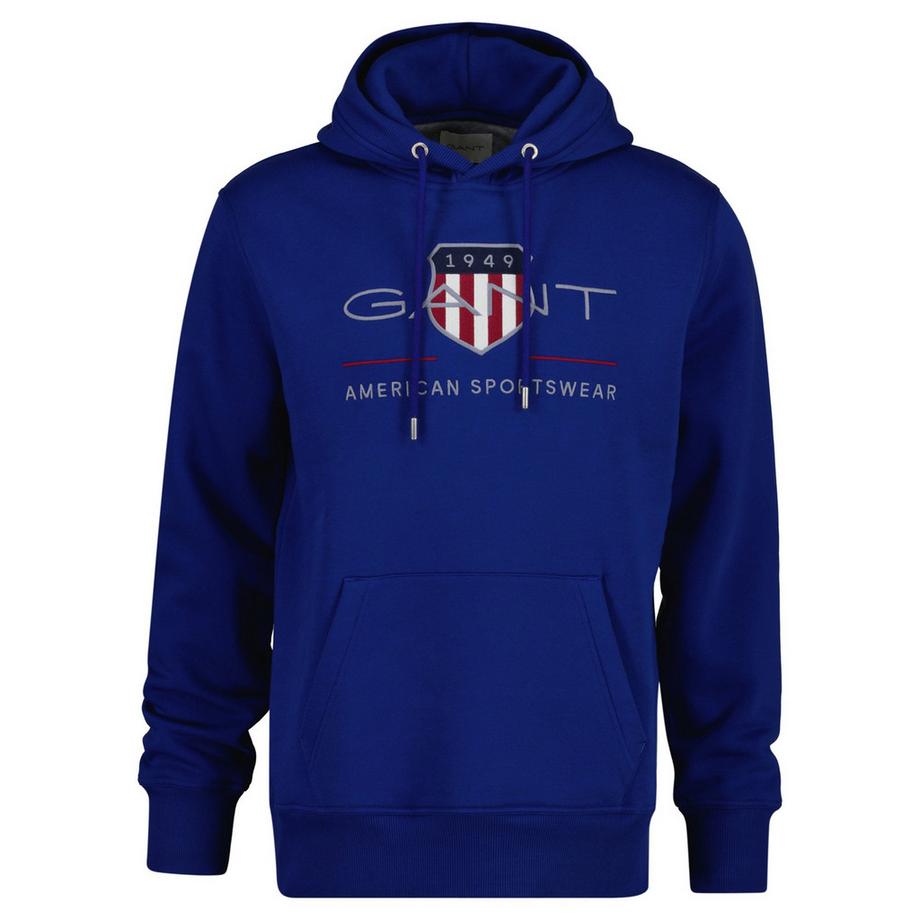 Felpa Uomini Vestibilità confortevole-REGULAR ARCHIVE SHIELD HOODIE