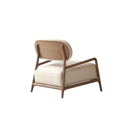 Tikamoon Sessel aus massivem Mindiholz Romane  