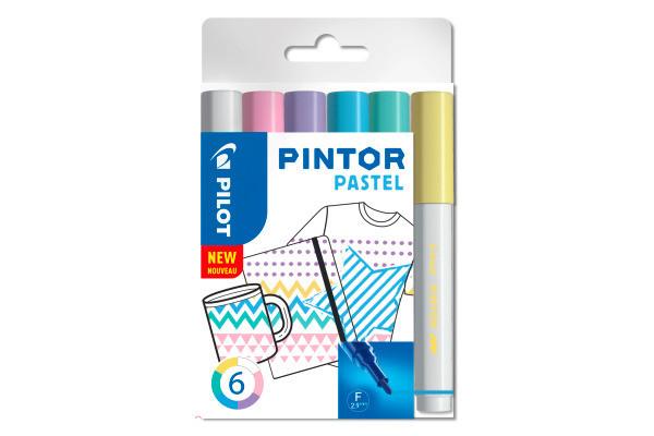 Pilot PILOT Marker Set Pintor Pastell EF  6 Farben  