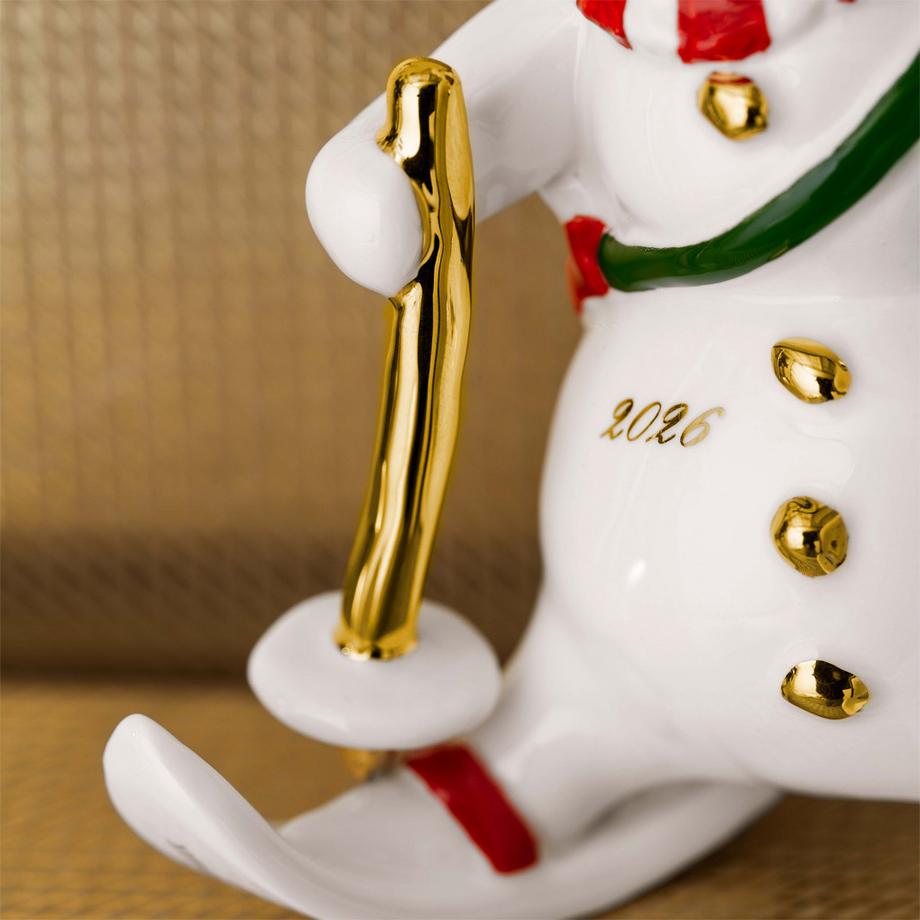 Villeroy&Boch Ornement bonhomme de neige 2026 Christmas Classics  