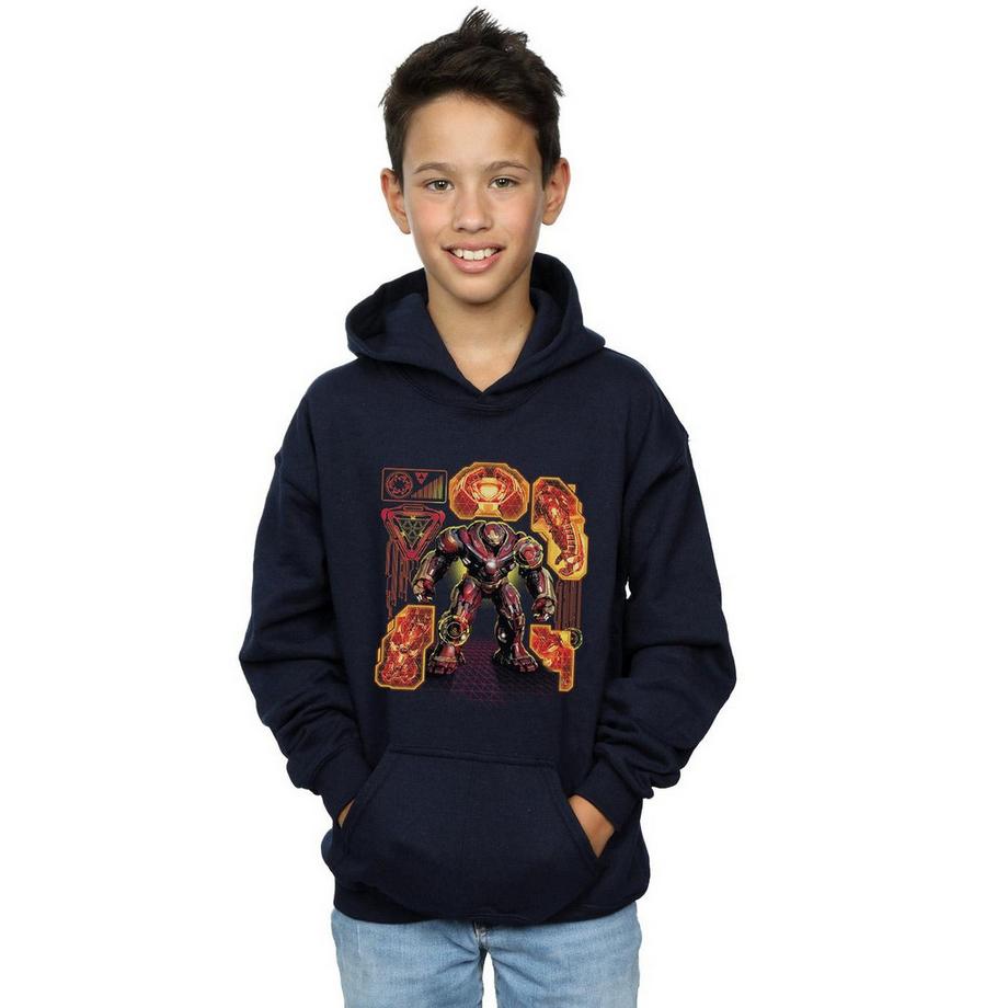 MARVEL  Sweat à capuche AVENGERS INFINITY WARBUSTER 