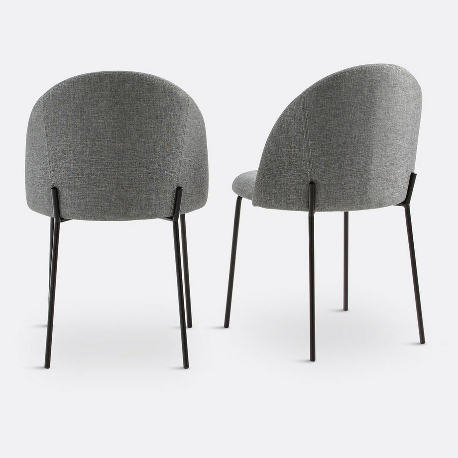 La Redoute Intérieurs Lot de 2 chaises NORDIE  