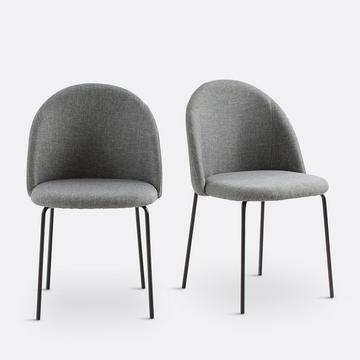 Lot de 2 chaises NORDIE