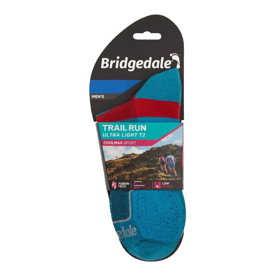 Bridgedale  1 Paio Calzini Corsa Caviglia Coolmax Ultraleggeri Sportivi 