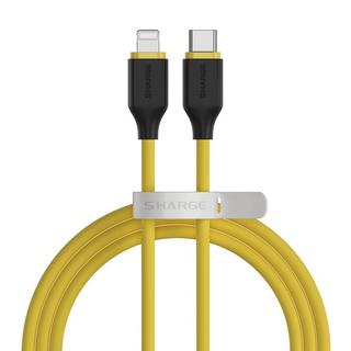 Sharge  USB-C auf Lightning Hochelastisches Silikon Kabel 