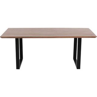 KARE Design Tisch Symphony Walnut Schwarz 200x100cm  