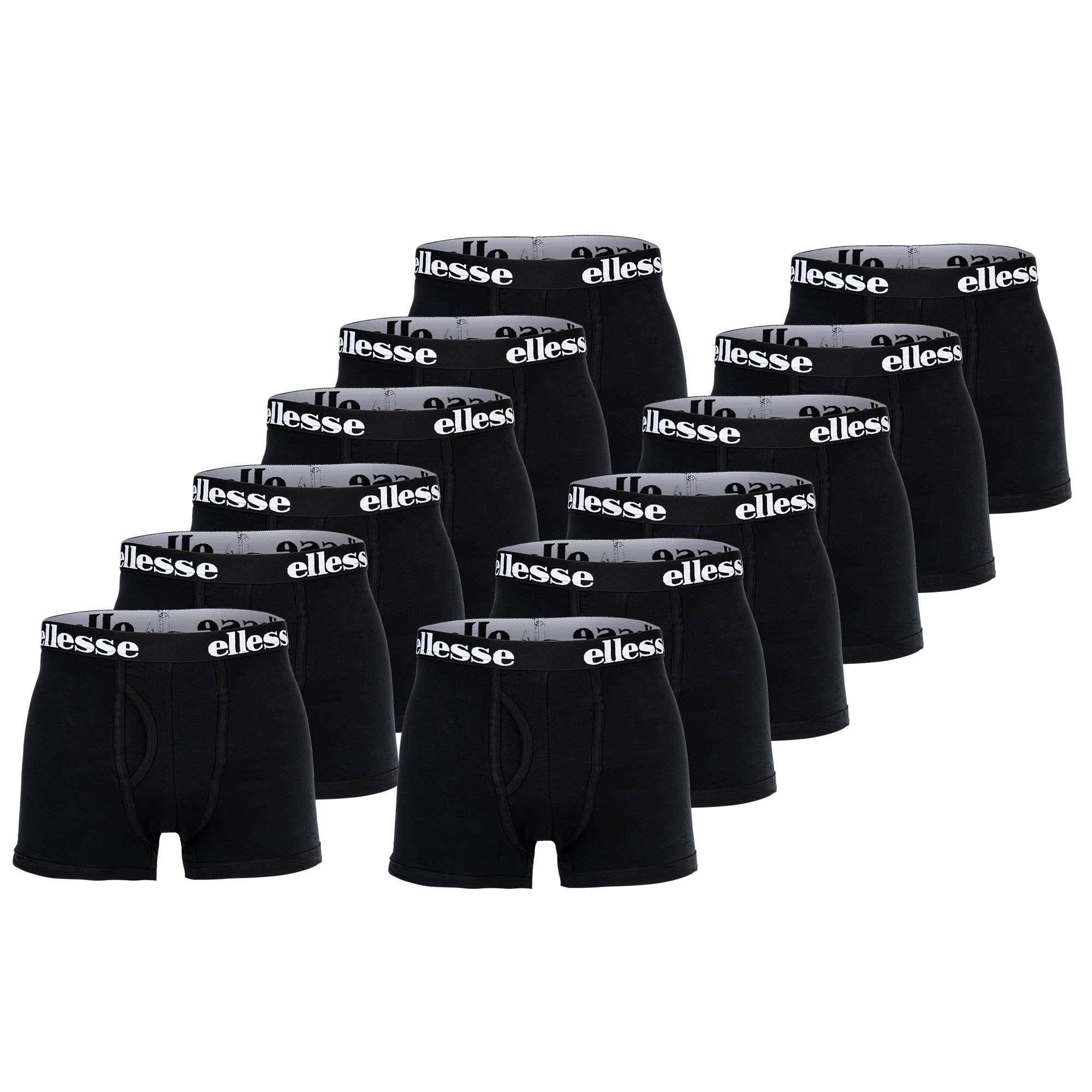 Ellesse  Boxer Ragazzi Confezione da 12 Vestibilità confortevole-BARLITA Jungen Unterhosen 12P 