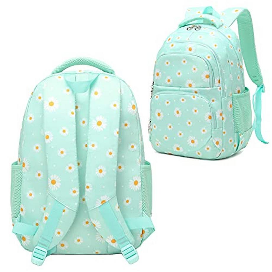 Only-bags.store Schulranzen Schulrucksack Schulranzen Schulfreizeit mit Brotzeittasche und Federtasche  