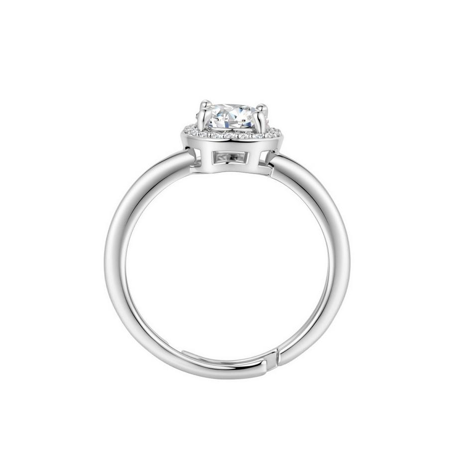 Lulu & Jane  Bague Laiton Zircon 