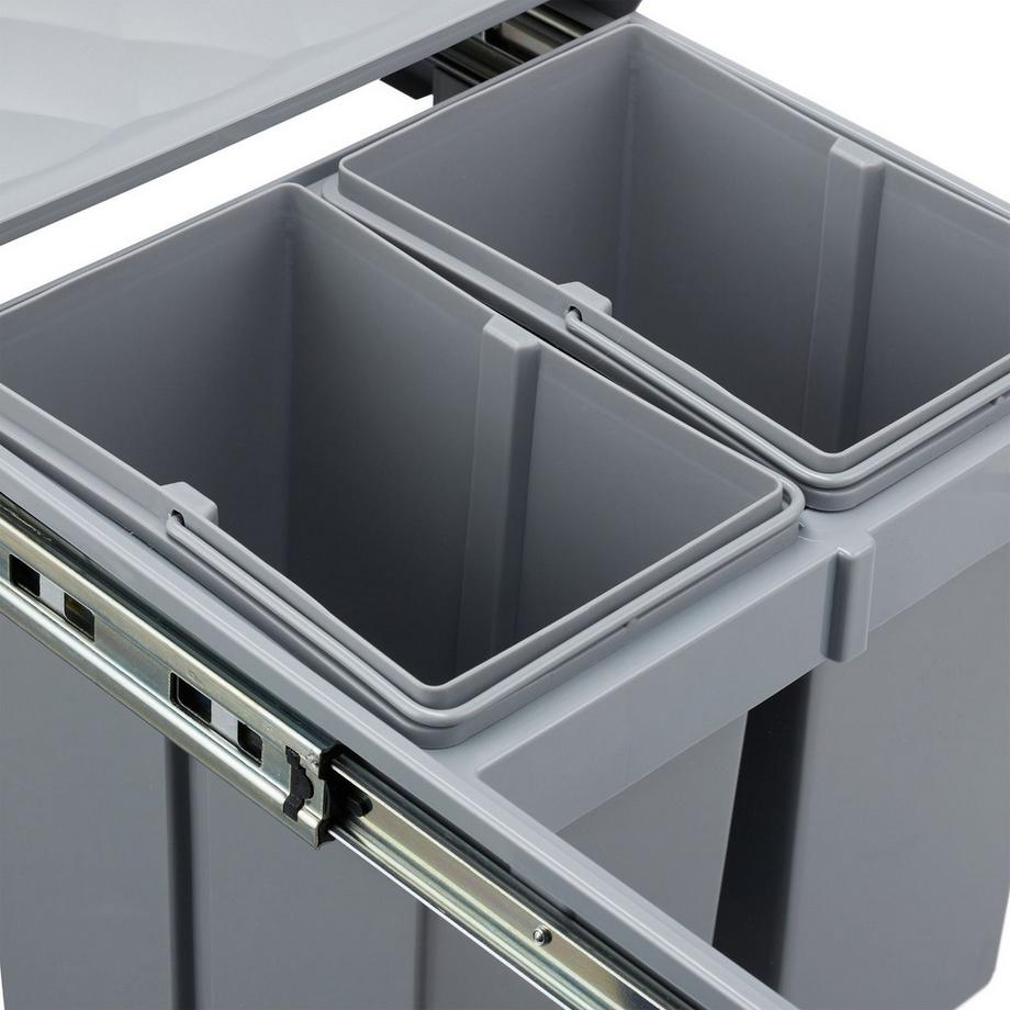 B2X Raccolta differenziata con 3 contenitori per rifiuti  