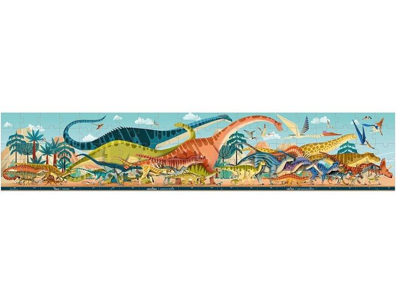 Janod  Puzzle Dino Panorama (100Teile) 