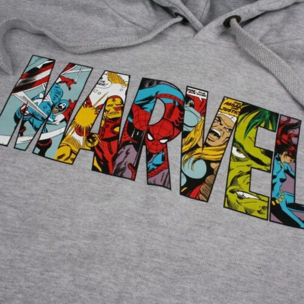 MARVEL  Kapuzenpullover Logo 