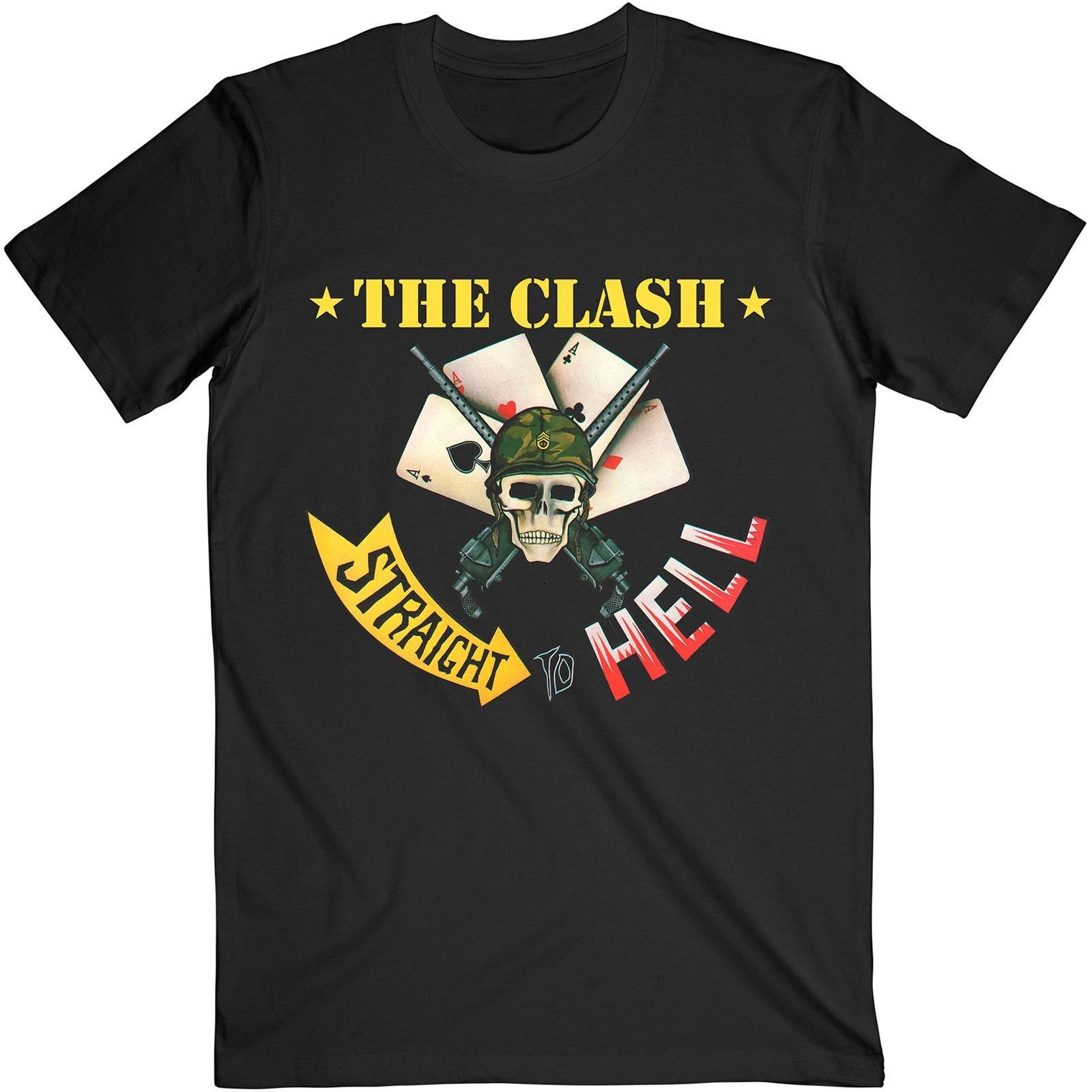The Clash  Tshirt STRAIGHT TO HELL 