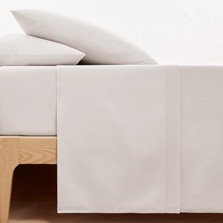 La Redoute Intérieurs Scenario Lenzuolo Piatto Tinta Unita in Cotone Biologico  