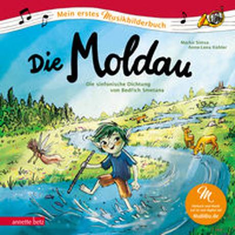 Die Moldau (Mein erstes Musikbilderbuch mit CD und zum Streamen) Simsa, Marko; Kühler, Anna-Lena (Illustrationen) Couverture rigide 