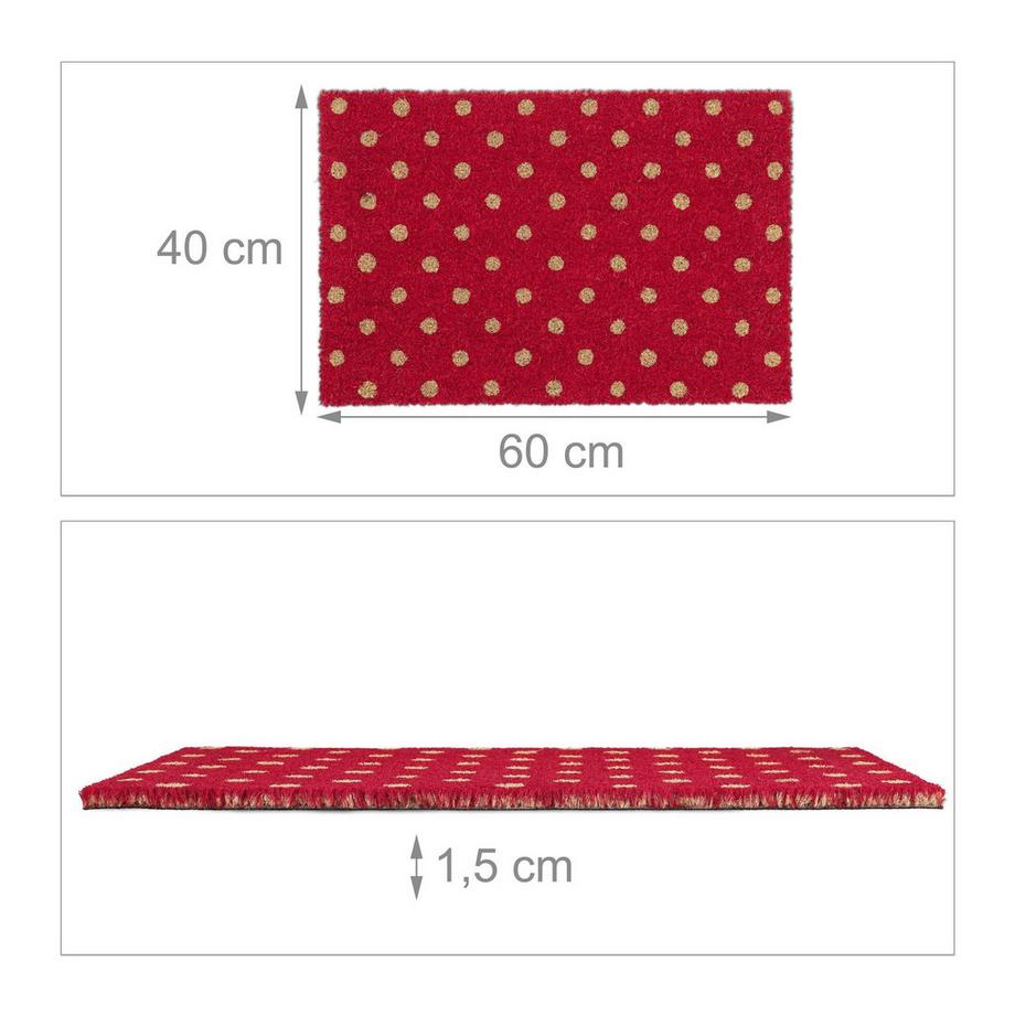 B2X Zerbino con puntini di cocco  