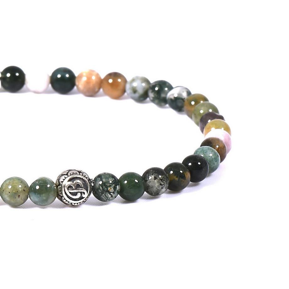 Balibay  Melinda  Armband mit Achat &Moosachat Steinen 