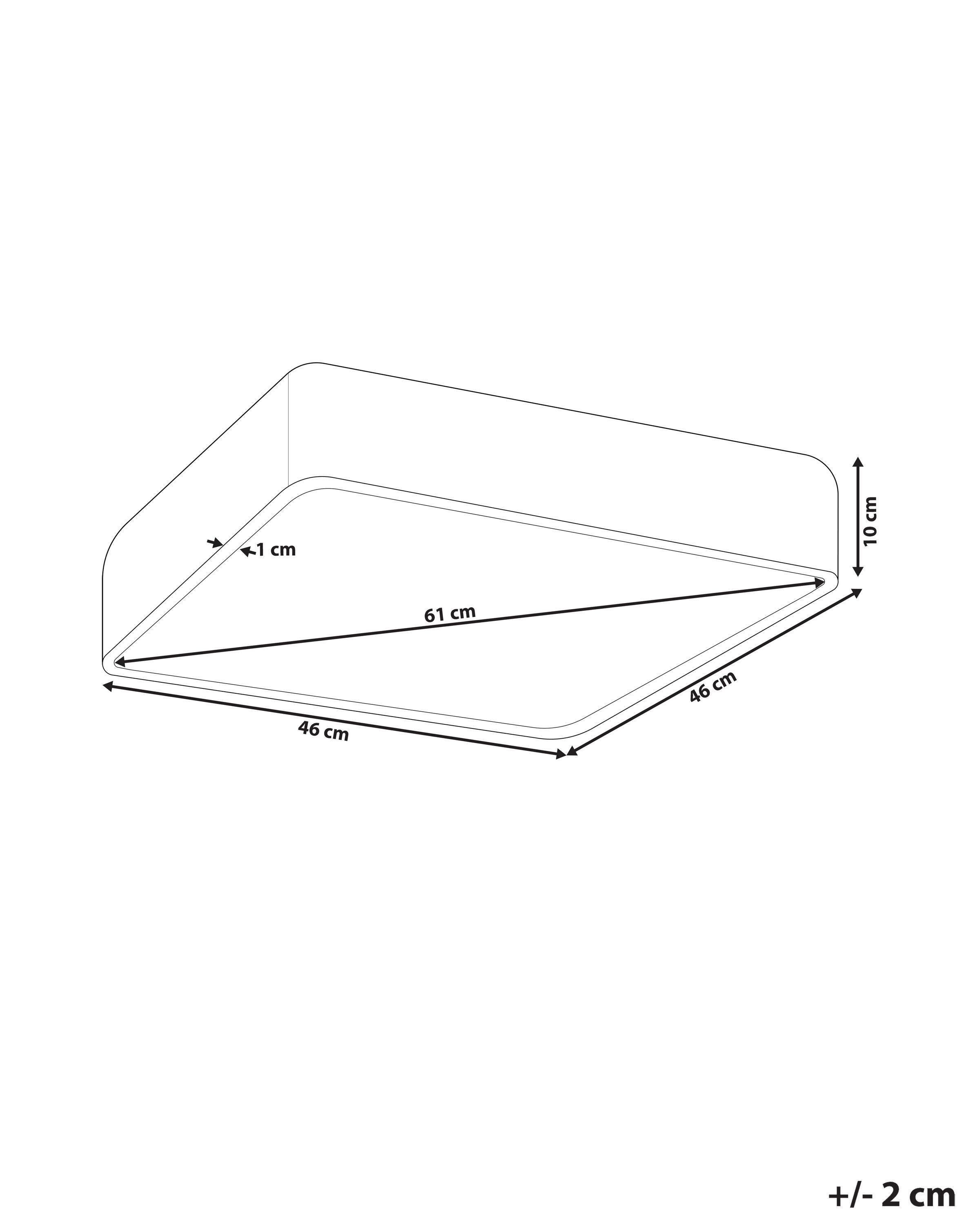 Beliani Deckenlampen aus Stahl Modern BICOL  