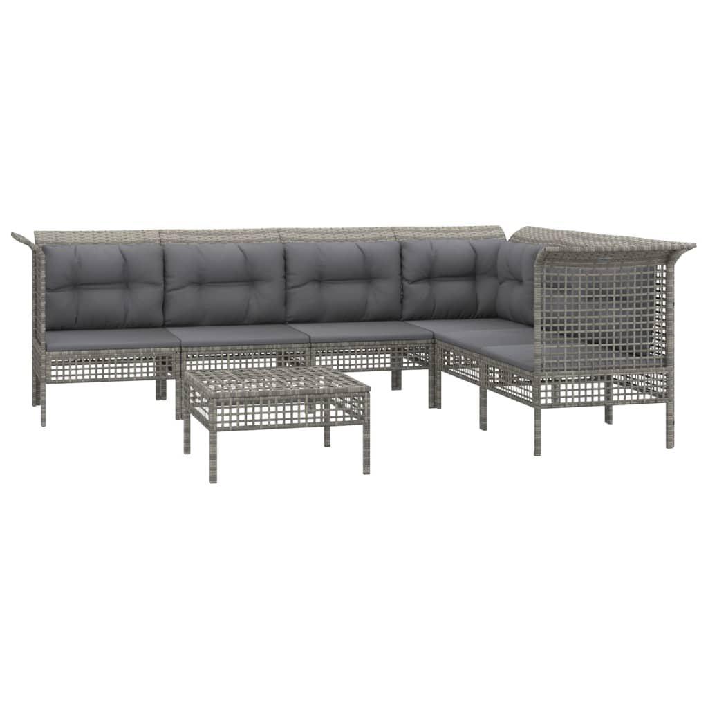 VidaXL Garten lounge set poly-rattan  