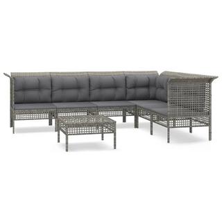 VidaXL Garten lounge set poly-rattan  