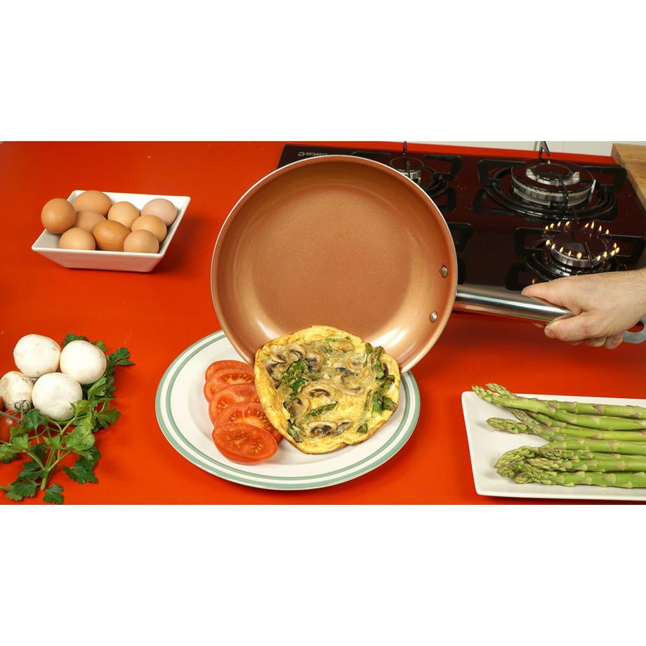 STARLYF COPPER TITANIUM PAN 20cm - Poêle à frire d'environ 20 cm avec revêtement en cuivre et titane  