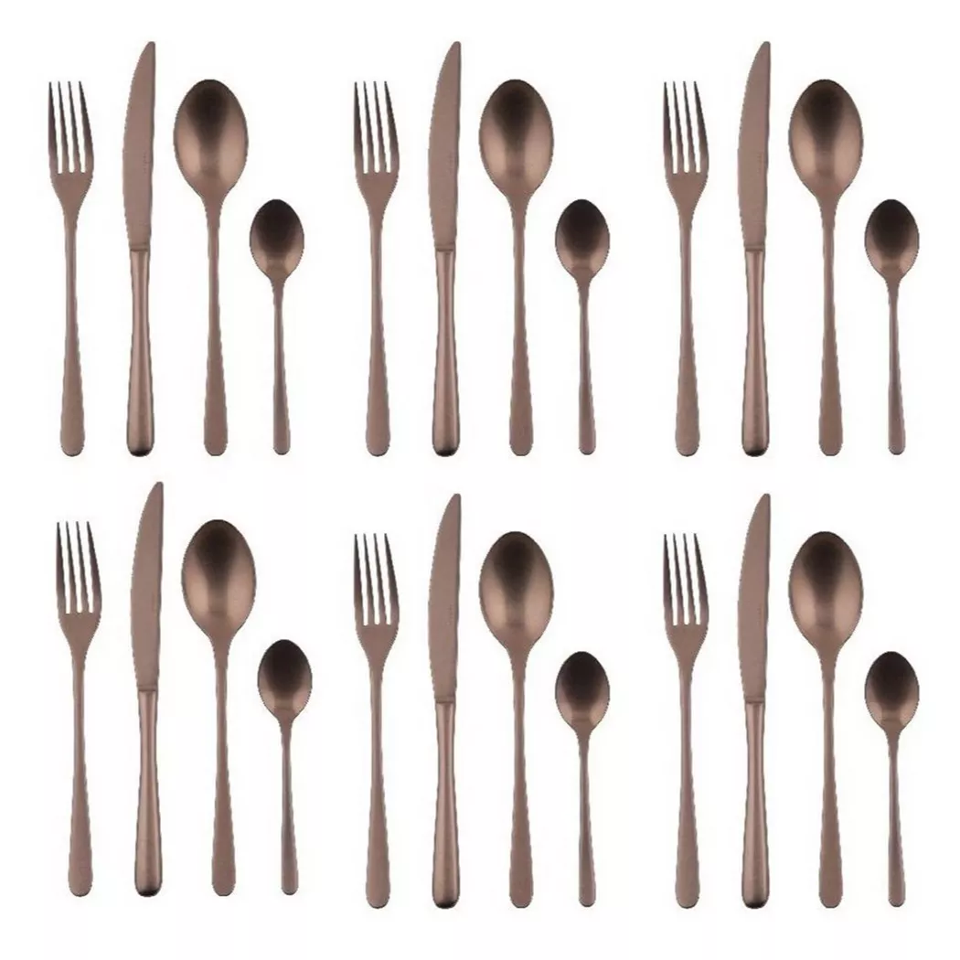 Sambonet - Besteck-Set Taste (24-teilig, Kupfer)