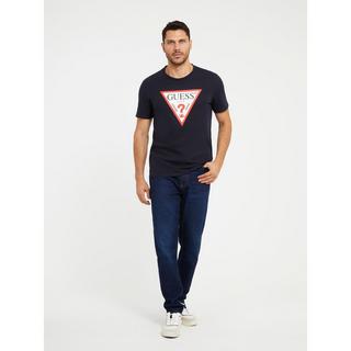 GUESS Original Logo Rundhals T-Shirt  