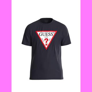 GUESS  T-Shirt mit Logo und Rundhalsausschnitt  CN Original 