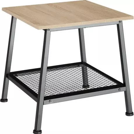 Tectake Table d’appoint Bedford  Châtain