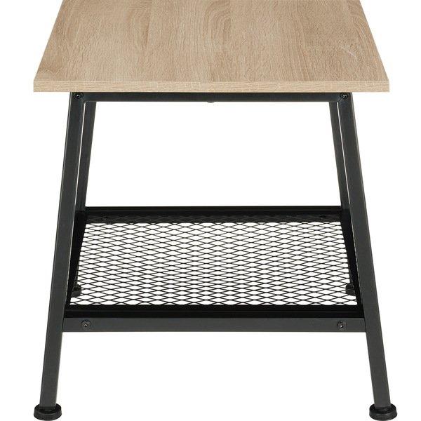 Tectake Table d’appoint BEDFORD  45,5x45x47cm  