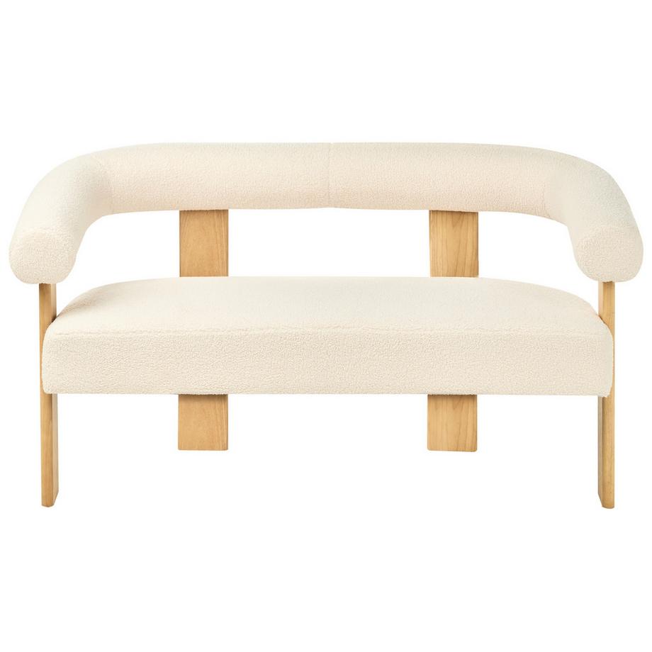 Beliani Wohnzimmer Set aus Bouclé  ILBRO  