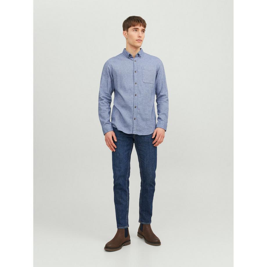 JACK & JONES Camicia Classic Melange Slim Fit  