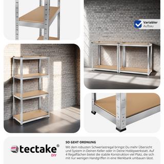 Tectake Schwerlastregal  