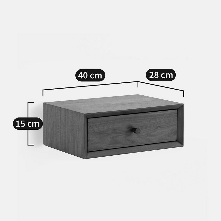 La Redoute Intérieurs Hängenachttisch QUILDA mit 1 Schublade  