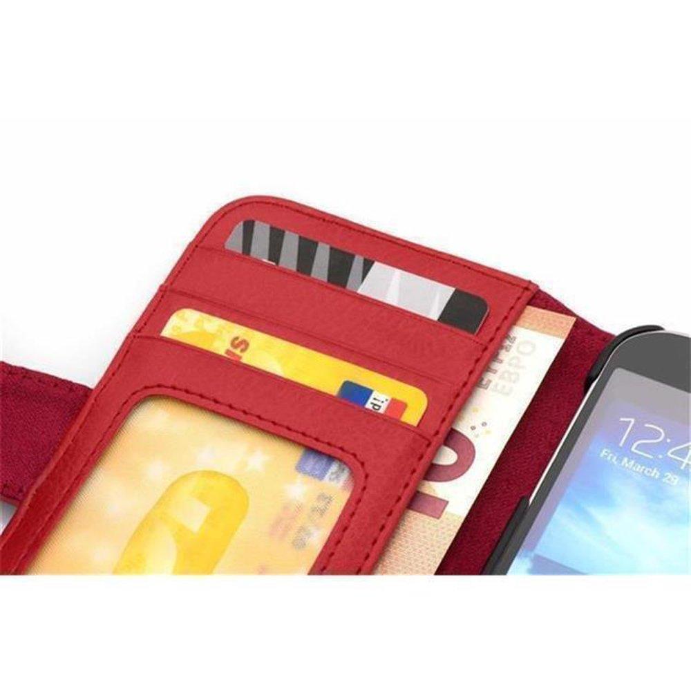 Cadorabo  Housse compatible avec Samsung Galaxy NOTE 3 NEO - Coque de protection avec fermeture magnétique et 3 emplacements pour cartes 