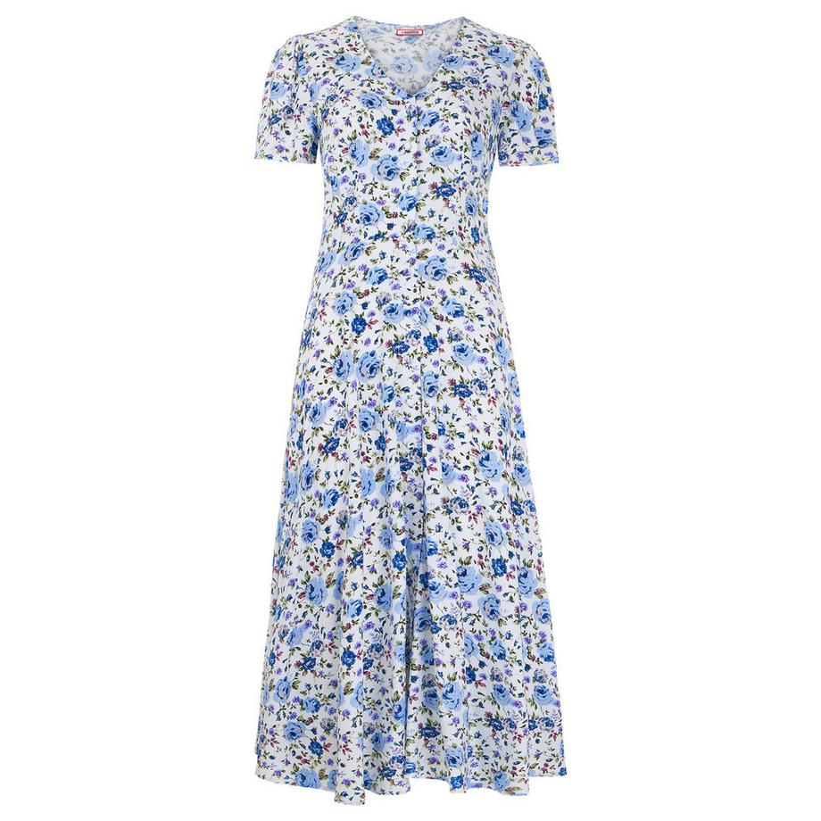 Joe Browns V-Ausschnitt Kleid mit Knöpfen  